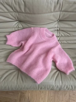Sinnuu naisten neulepusero Bloom Mohairneule SS, pinkki