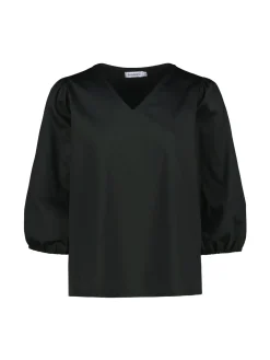 Sinnuu naisten pusero Nora Pusero V-neck, musta