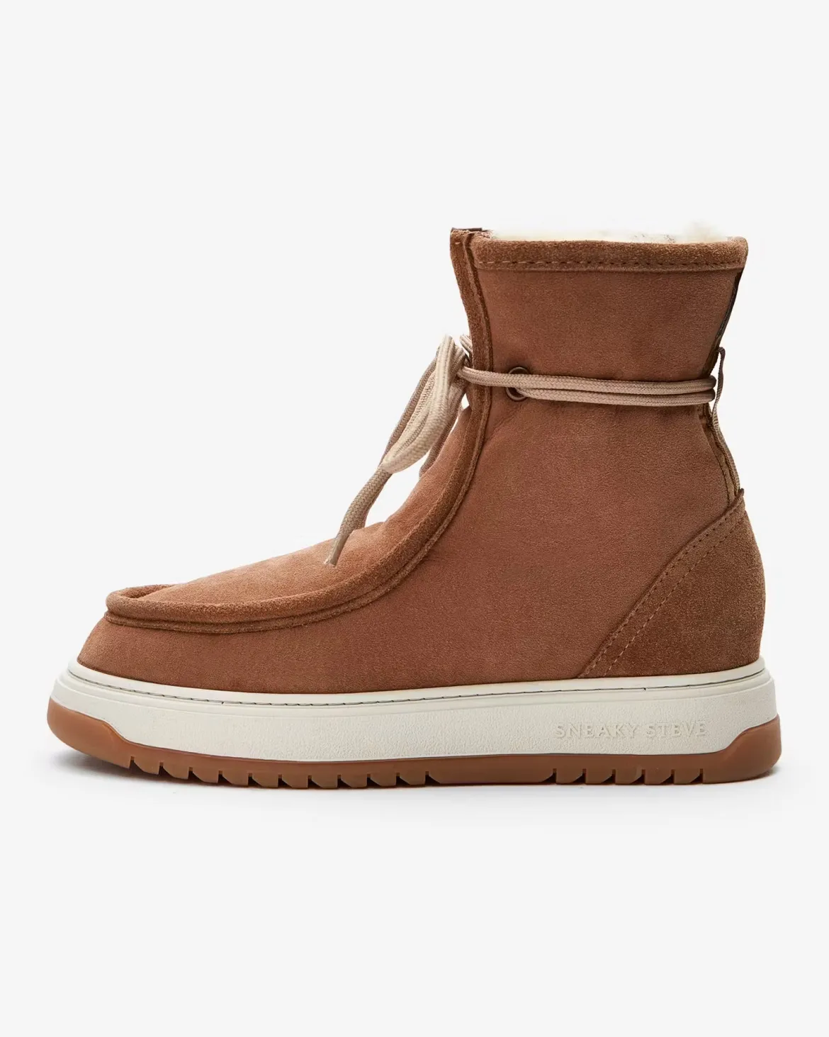 Sneaky Steve naisten saappaat KAY U CHESTNUT, vaalea beige
