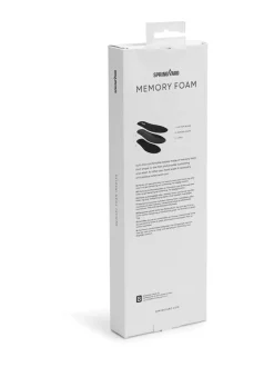 Springyard unisex kenkähuolto Memory Foam -pohjallinen, musta