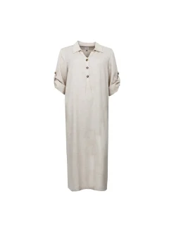 S.T.I mekko Carlei Solid Dress, vaalea beige