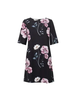 S.T.I mekko Geena Dress, musta kuosi