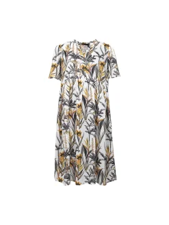 S.T.I mekko Iida Dress, monivärinen kuosi