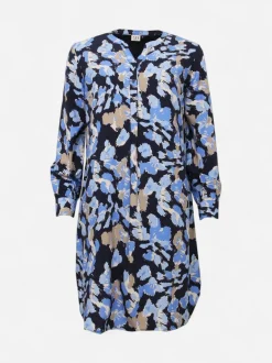 S.T.I mekko Kenla Dress, sininen kuosi