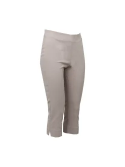 S.T.I naisten caprit, ELLENA SHORT CAPRI 50CM Vaalea Beige