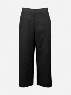 S.T.I naisten housut Elysia Linen Pant, musta