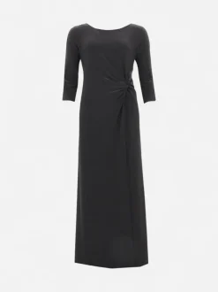 S.T.I naisten maksimekko CHARLOTTE DRESS 145CM, musta