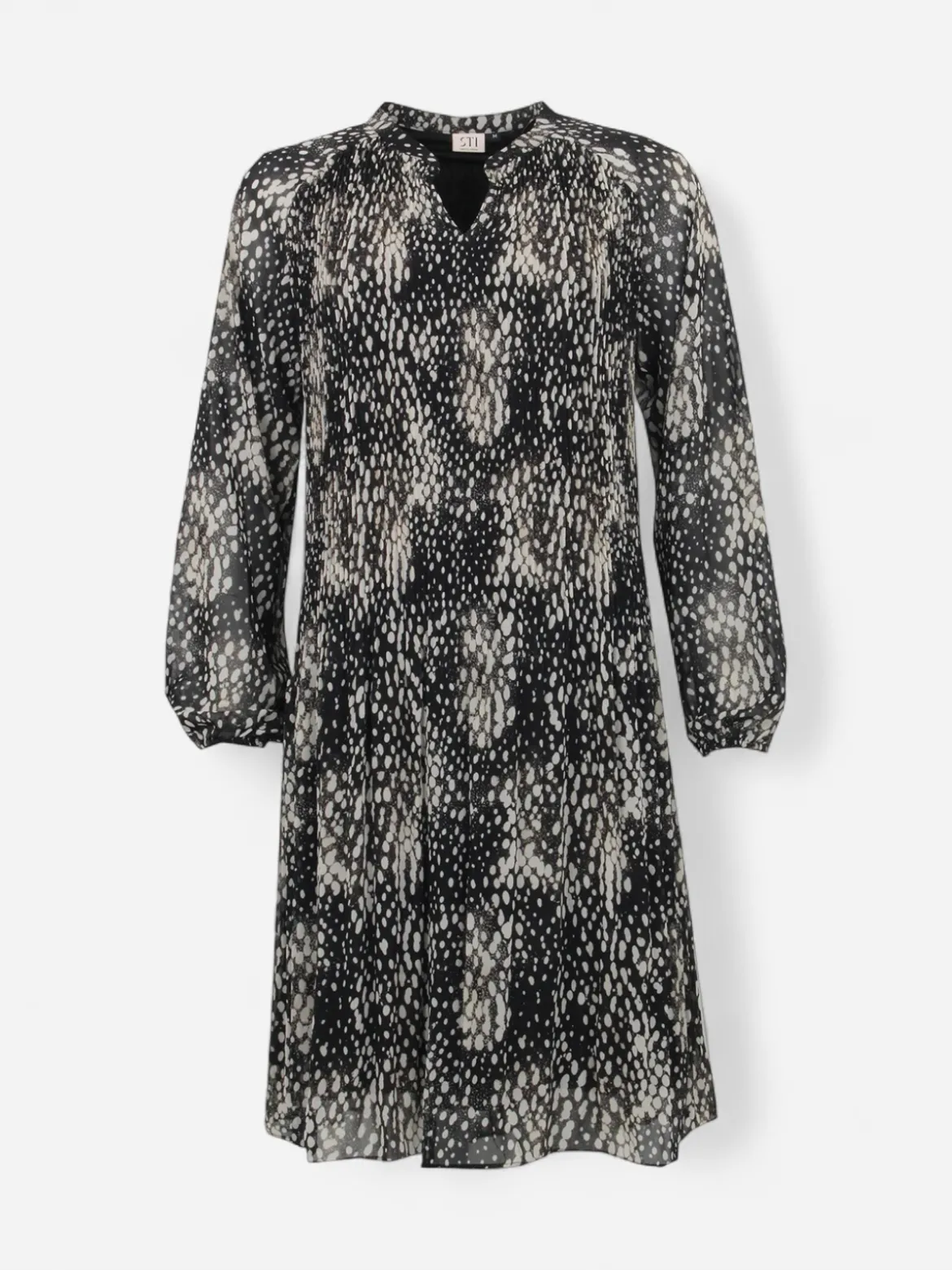 S.T.I naisten mekko Irie Dress, kuosillinen beige