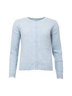 S.T.I naisten neuletakki Mabel Cardigan, vaaleansininen