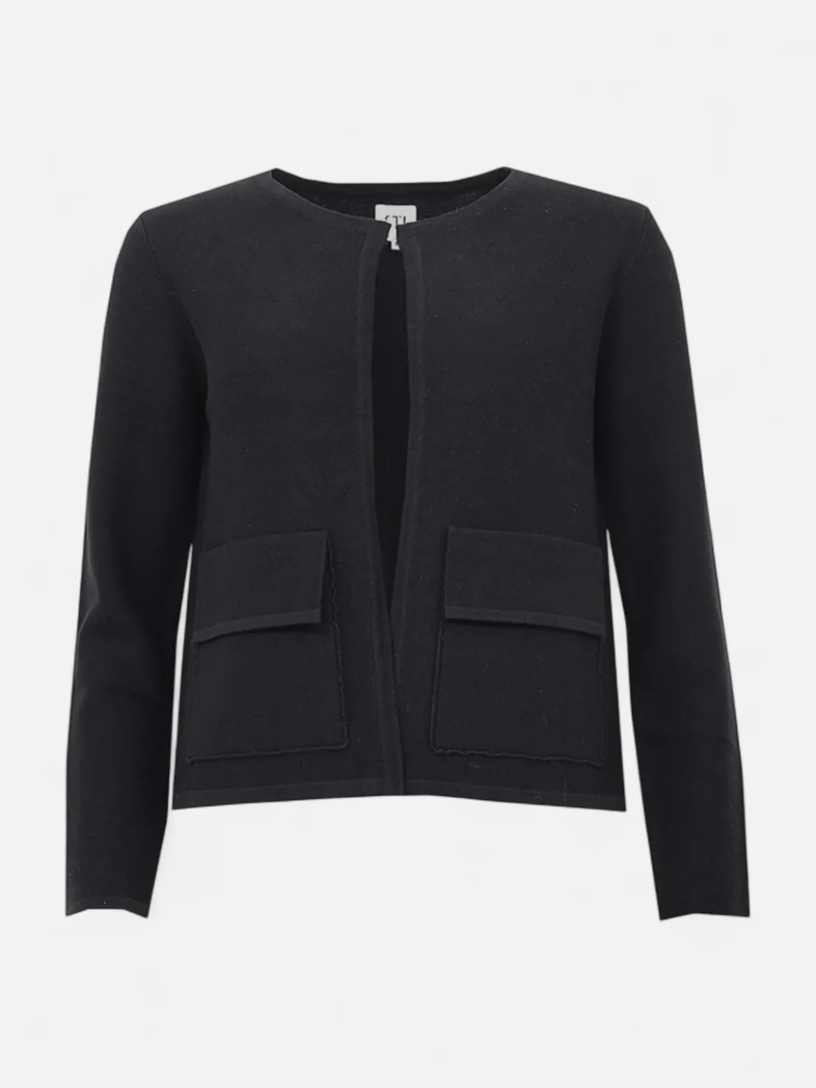 S.T.I naisten neuletakki Mya Cardigan, musta