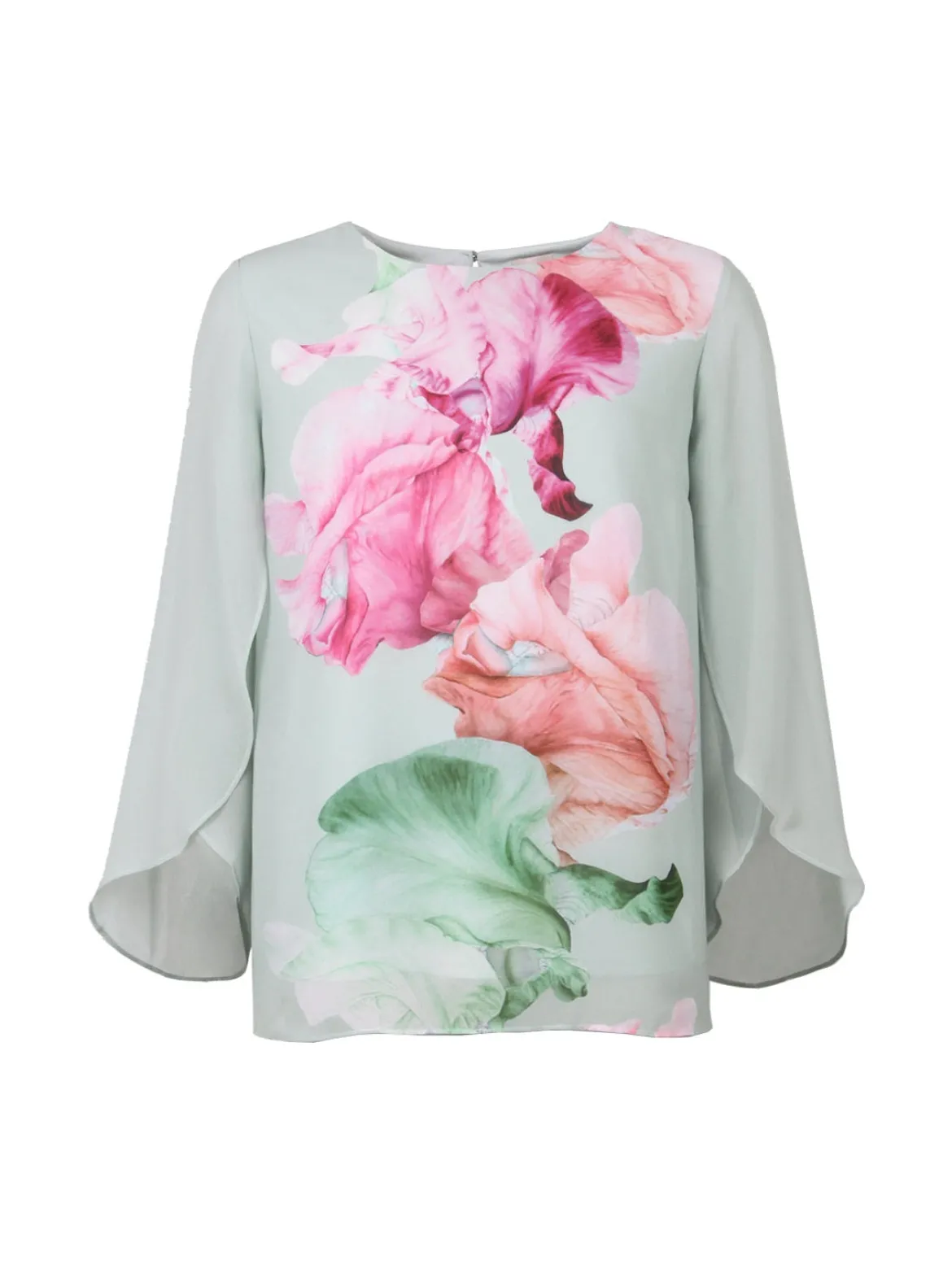 S.T.I naisten pusero Karly Blouse, vihreä kuosi