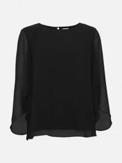 S.T.I naisten pusero Karly Solid Blouse, musta