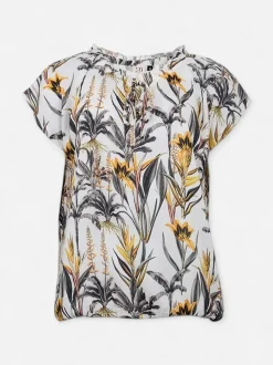 S.T.I naisten pusero Karmel Blouse, monivärinen kuosi