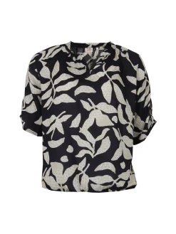 S.T.I pusero Kade Blouse, musta kuosi