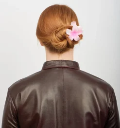 SUI AVA hiusklipsi Plumeria Hawai, vaaleanpunainen