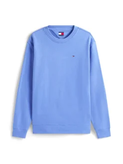 Tommy Jeans Miesten Collegepaita, REG S FLAG CREW Sininen