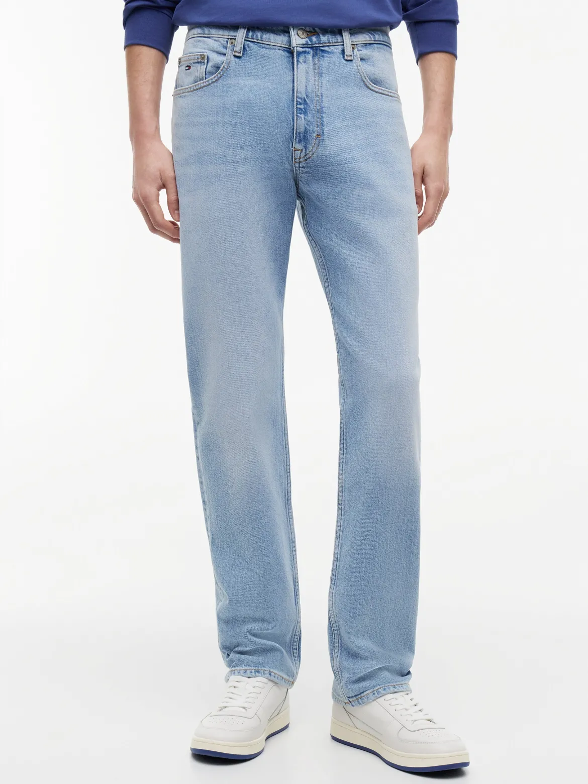 Tommy Jeans miesten farkut Ryan Slim STR BI0112 Co, sininen indigo