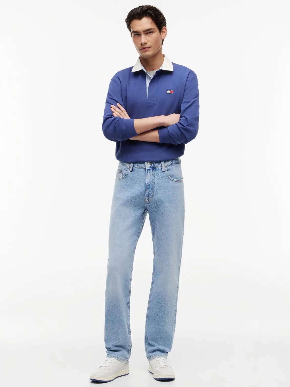 Tommy Jeans miesten farkut Ryan Slim STR BI0112 Co, sininen indigo