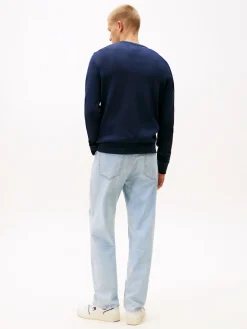 Tommy Jeans miesten neulepusero Essential Sweater, tummansininen
