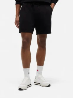 Tommy Jeans miesten shortsit Flag Beach Short, musta