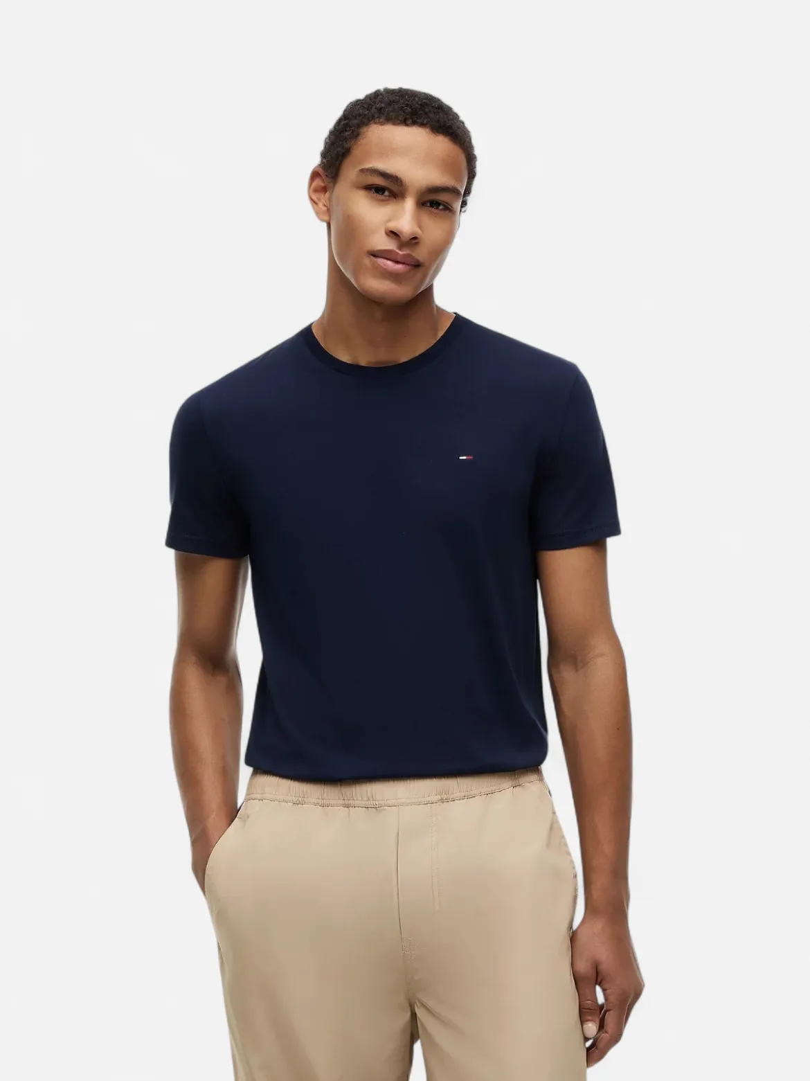 Tommy Jeans miesten t-paita Extra Slim, tummansininen