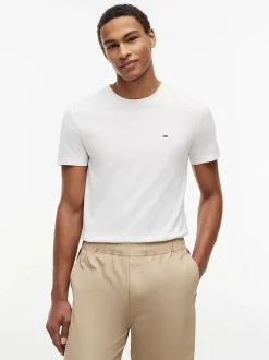 Tommy Jeans miesten t-paita Extra Slim, valkoinen