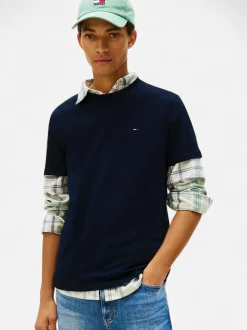 Tommy Jeans miesten t-paita K TJM XSLIM Tee Ext, tummansininen