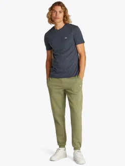 Tommy Jeans Miesten T-paita, SLIM JASPE TEE Tummansininen