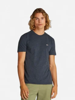 Tommy Jeans Miesten T-paita, SLIM JASPE TEE Tummansininen