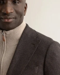 Turo miesten bleiseri Bergamo Half Lined Blazer, ruskea