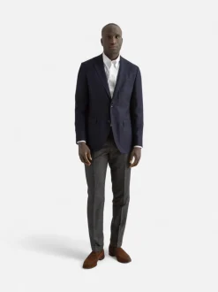 Turo miesten bleiseri Bologna Half Lined Blazer, Navy