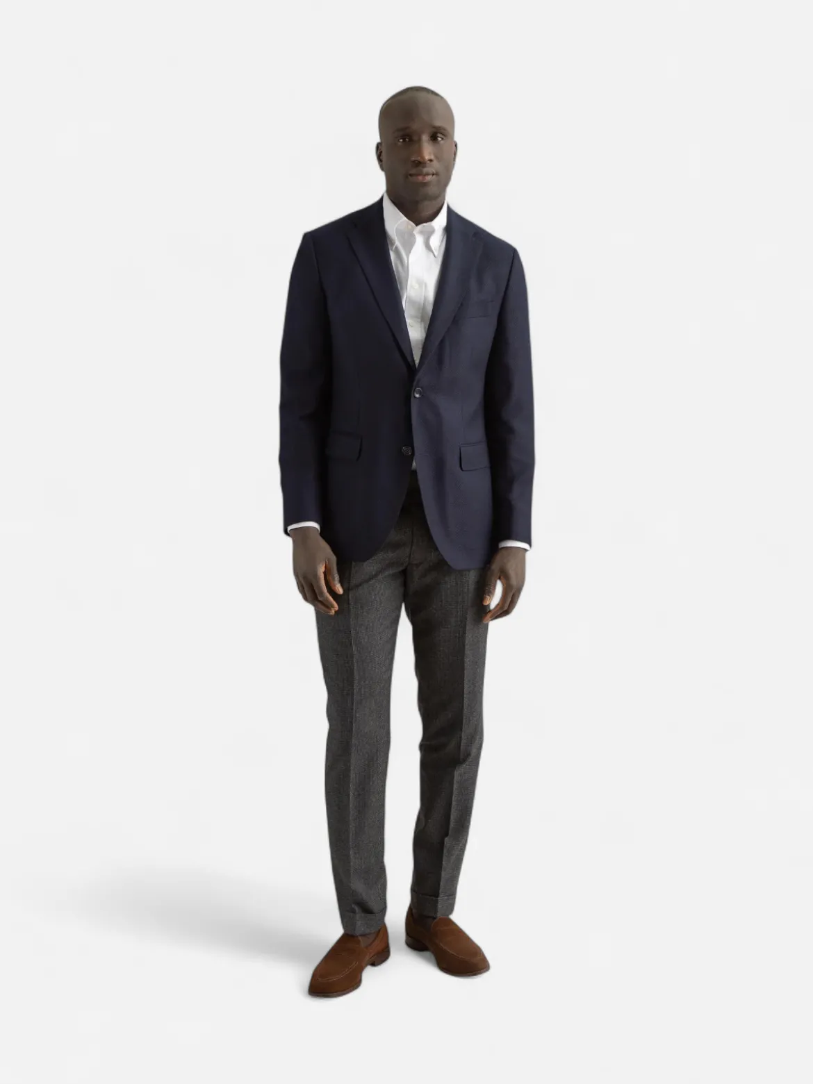 Turo miesten bleiseri Bologna Half Lined Blazer, Navy