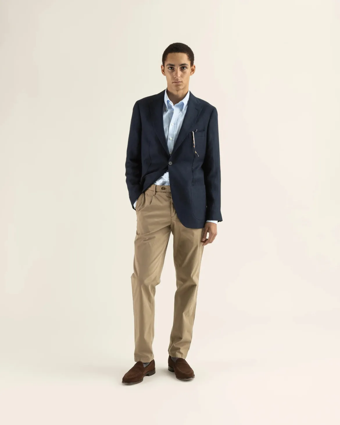 Turo miesten irtotakki Buffalo Half Lined, Navy