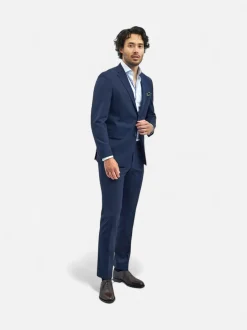 Turo miesten puvuntakki Barcelona Modern Fit, sininen