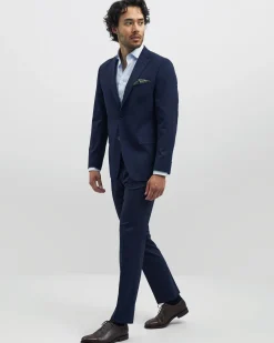 Turo miesten puvuntakki Barcelona Modern Fit, sininen