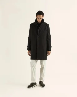 Turo miesten takki Tomar Car Coat, musta
