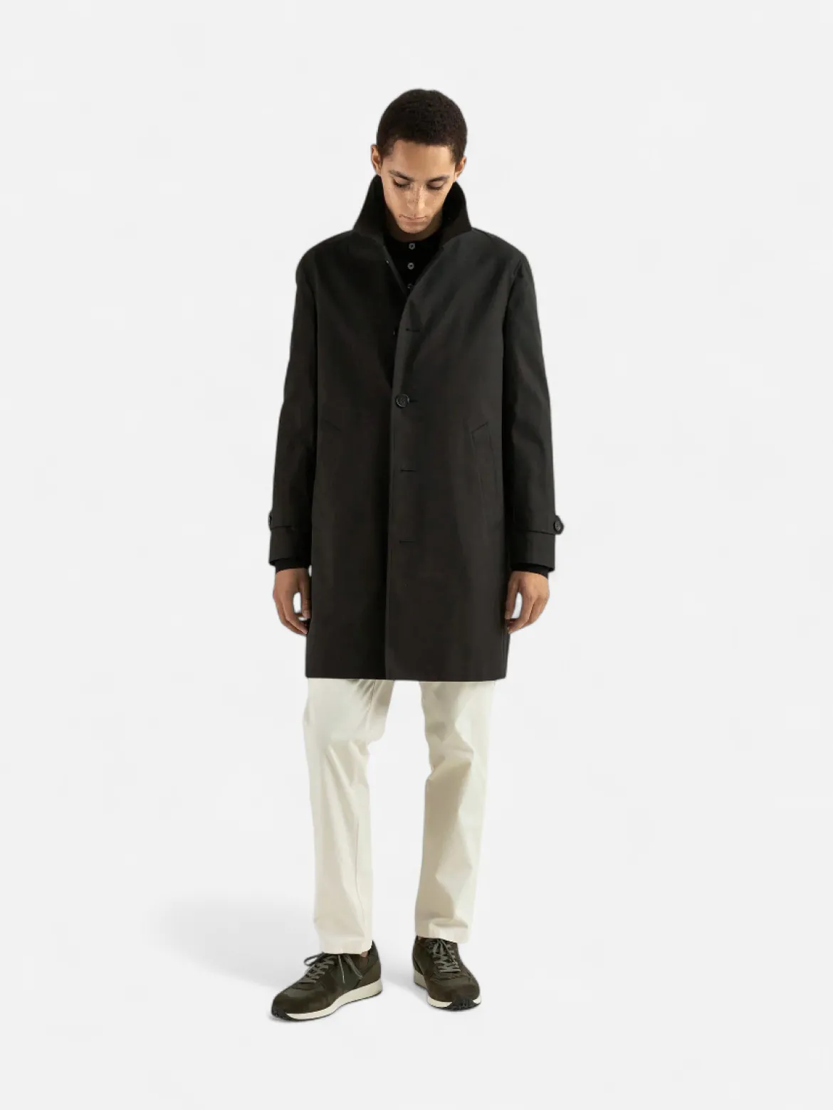 Turo miesten takki Tomar Car Coat, musta