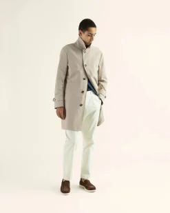 Turo miesten takki Tomar Car Coat, Beige