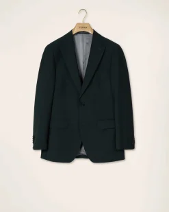 Turo puvuntakki Jaden Slim Fit Suit Jacket Vitale, tummanvihreä