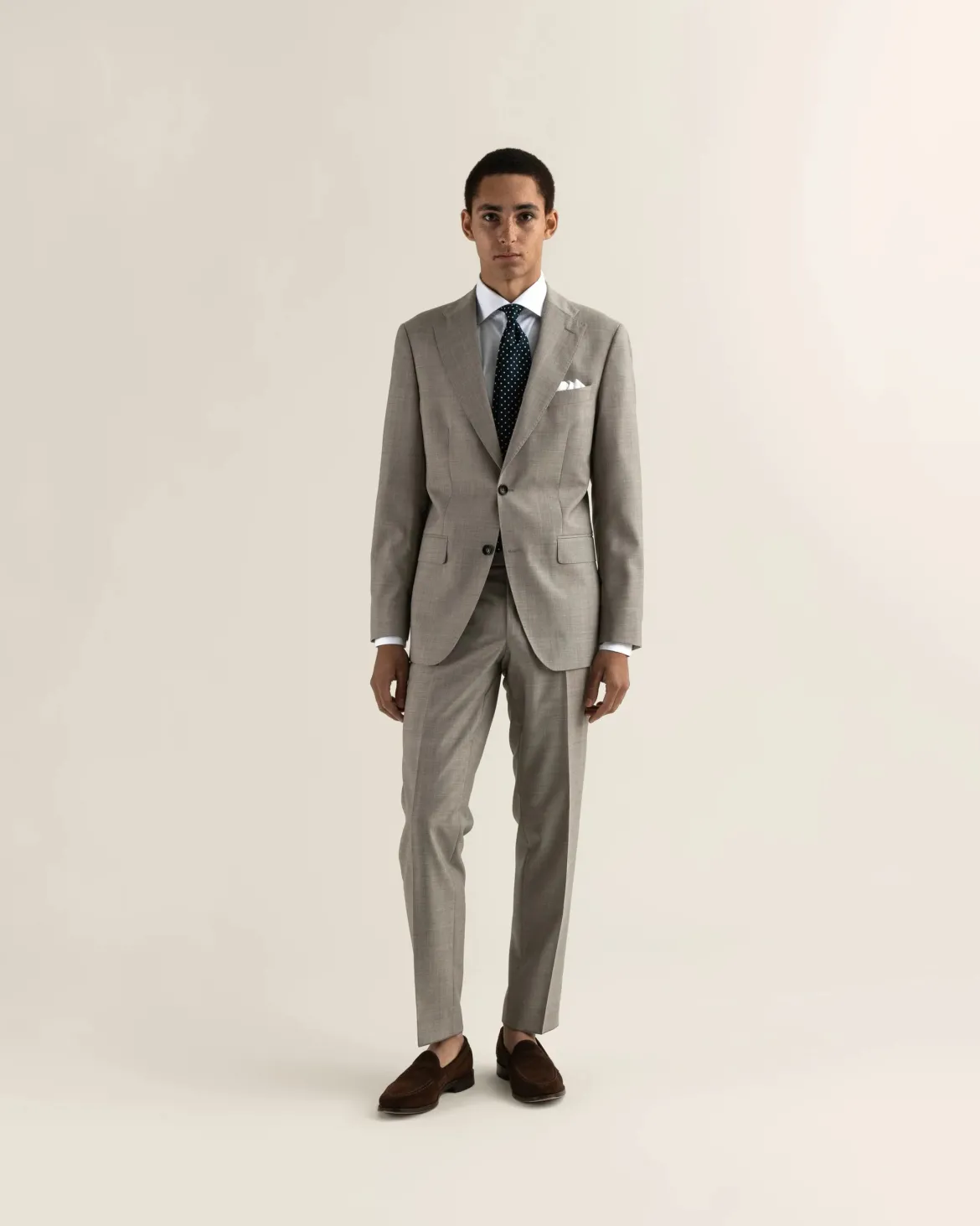 Turo puvuntakki Madrid Modern Fit Suit Jacket Vitale, Beige