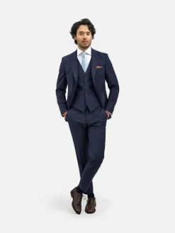 Turo Tailor Miesten Bleiseri 7890-3280 OSLO ATHLETE Sininen
