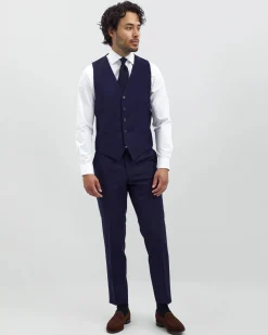 Turo Tailor miesten pukuliivi, LEEDS Sininen