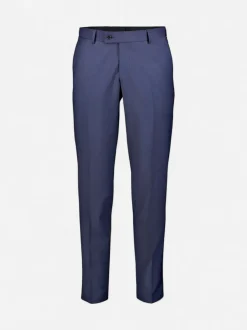 Turo Tailor, Miesten Puvunhousut, Elmer 3280, Slim Fit Housu Sininen