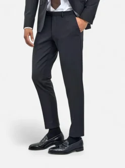 Turo Tailor, Miesten Suorat Housut, Hilton Athlete Musta