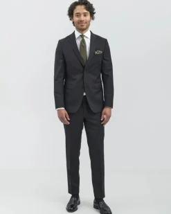 Turo Tailor Puvun takki, Marzotto Slim Fit Musta