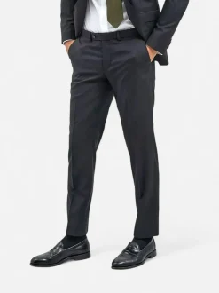 Turo Tailor Suorat Housut, Marzotto Musta
