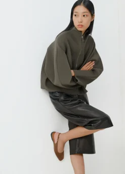 Vagabond naisten ballerinat Delia Suede, konjakinruskea