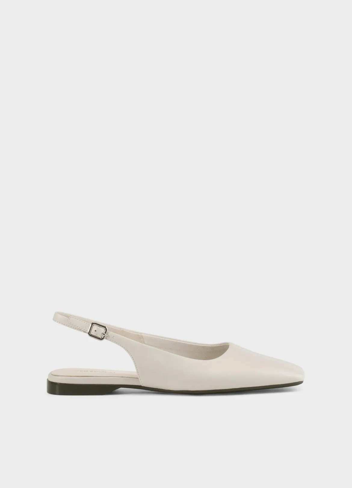 Vagabond naisten ballerinat Delia Leather, luonnonvalkoinen