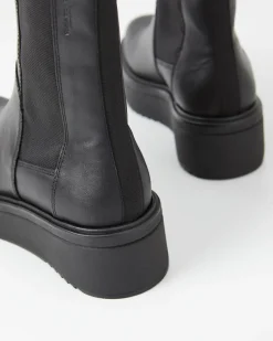 Vagabond naisten nilkkurit Tara Wedge Ankle Boot, musta