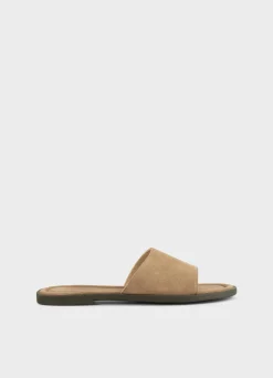 Vagabond naisten sandaalit Zaida Suede, vaalea beige